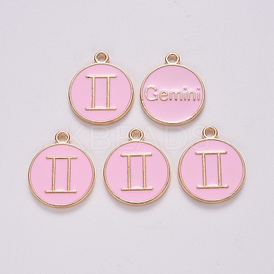 Alloy Enamel Pendants LS-X-ENAM-S124-01B-09I-1
