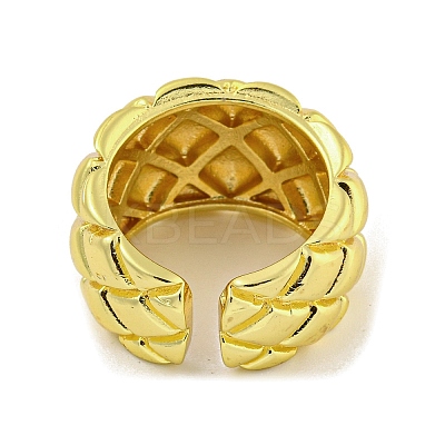 Brass Cuff Rings for Women RJEW-E294-02G-01-1