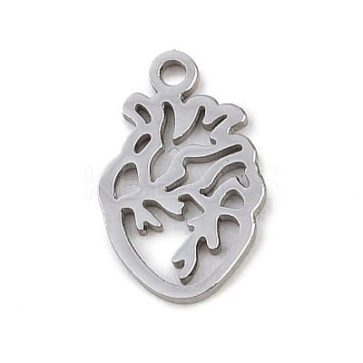304 Stainless Steel Charms STAS-Z183-05P-1