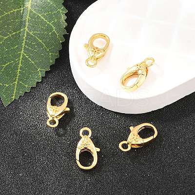 SHEGRACE Brass Lobster Claw Clasps XGR0095G-160G-1
