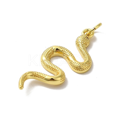 Brass Micro Pave Cubic Zirconia Pendants KK-H487-15G-1