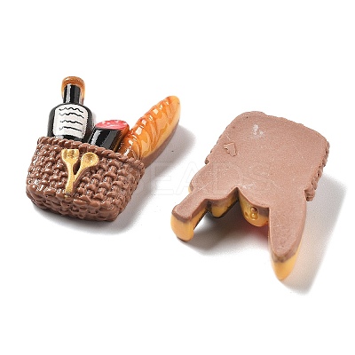 Cute Mini Food Series Resin Cabochons LS-CRES-I038-01D-1