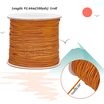 1 Roll Nylon Braided Cord NWIR-PH0002-18A-1
