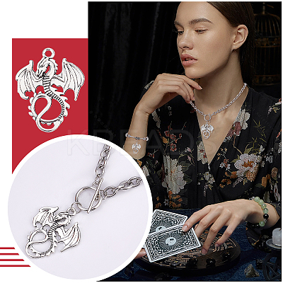 60Pcs 15 Style Tibetan Style Alloy Pendants TIBE-PH0002-09-1