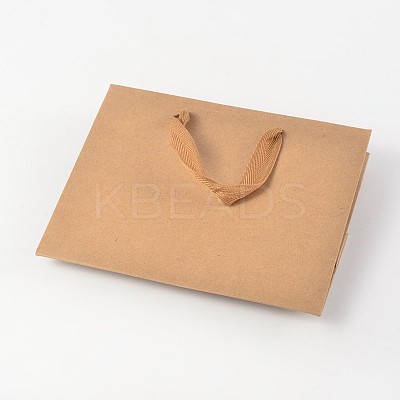 Rectangle Kraft Paper Bags AJEW-L047B-01-1