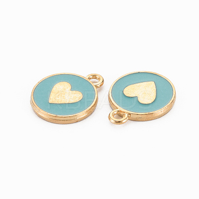 Alloy Enamel Pendants ENAM-S121-181A-1
