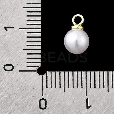 ABS Plastic Imitation Pearl Pendants FIND-H052-01C-04G-1