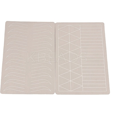 Microblading Rubber Eyebrow Tattoo Practice Skin MRMJ-WH0082-33-1