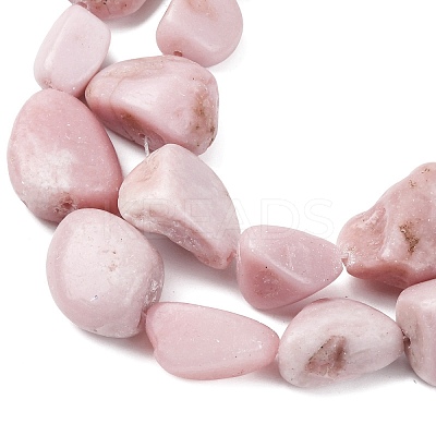 Natural Pink Opal Beads Strands G-D098-C04-1