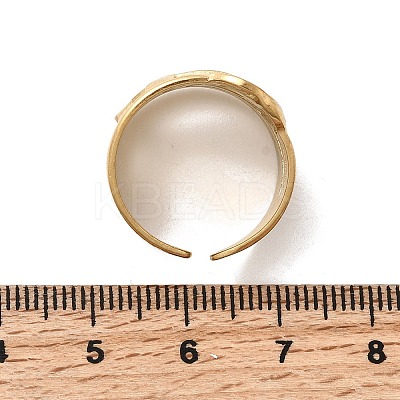 304 Stainless Steel Cuff Open Rings RJEW-F199-02C-G-1