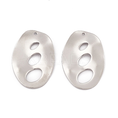 Non-Tarnish 304 Stainless Steel Pendants STAS-B031-11P-1
