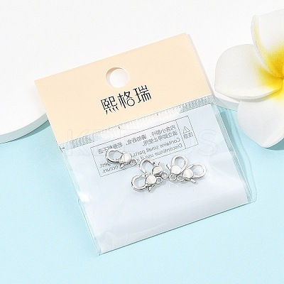 SHEGRACE Brass Lobster Claw Clasps XGR0094P-131P-1
