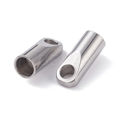 Tarnish Resistant 304 Stainless Steel Cord Ends LS-STAS-H153-08P-1