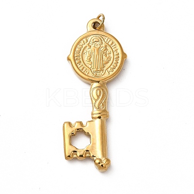 Ion Plating(IP) 304 Stainless Steel Pendants STAS-G295-25G-1