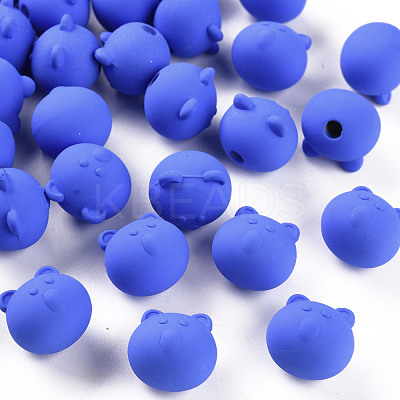 Acrylic Beads OACR-S039-06-86-1