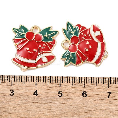 Christmas Theme Rack Plating Alloy Pendants FIND-M020-04G-01-1