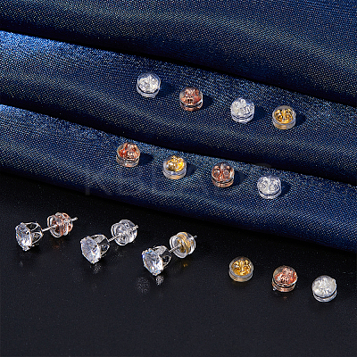 150Pcs 3 Colors Silicone Cover Ear Nuts FIND-DC0004-44-1