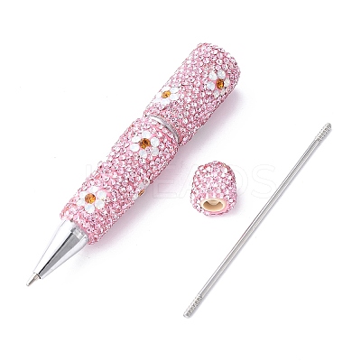 Alloy Beadable Pen AJEW-A066-02K-1
