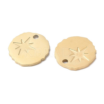 Ion Plating(IP) 316L Surgical Stainless Steel Charms STAS-H213-87G-1