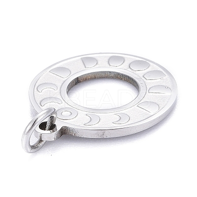 Non-Tarnish 304 Stainless Steel Pendants LS-STAS-Z020-02P-1