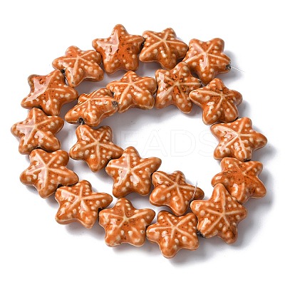 Ocean Series Handmade Porcelain Beads X1-PORC-R002-05-08-1