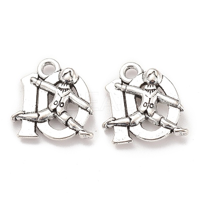 Tibetan Style Alloy Pendants LS-TIBE-XCP0000-05AS-NR-1