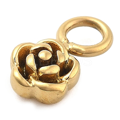 Ion Plating(IP) 304 Stainless Steel Charms STAS-P379-03A-G-1