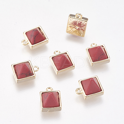 Synthetic Turquoise Pendants LS-G-P362-04B-1