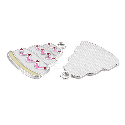 Alloy Enamel Pendants PALLOY-T075-134-RS-1