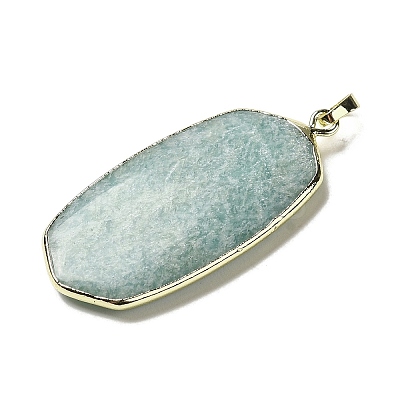 Natural Amazonite Pendants G-A099-01G-05-1