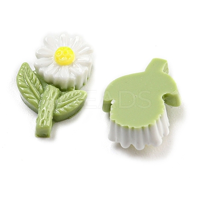 Luminous Opaque Epoxy Resin Decoden Cabochons CRES-M032-02E-1
