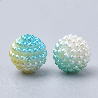 Imitation Pearl Acrylic Beads OACR-T004-12mm-05-1