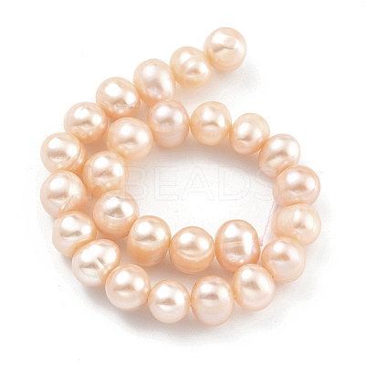 Natural Cultured Freshwater Pearl Beads Strands PEAR-C003-16D-1