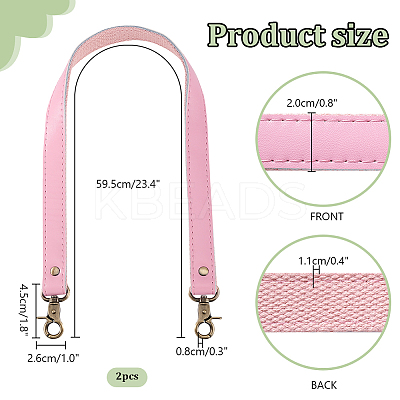Leather Bag Straps FIND-WH0139-335B-1