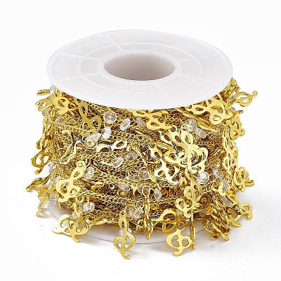 Handmade Brass Curb Chains CHC-F015-18G-1