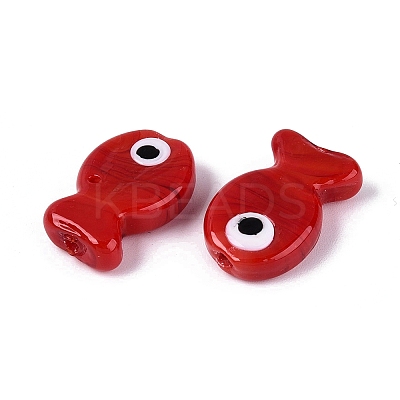 Handmade Lampwork Beads LAMP-N039-01D-1