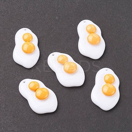 Resin Pendants LS-RESI-F030-22-1