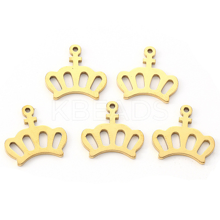 PVD Vacuum Plating 304 Stainless Steel Charms LS-STAS-N092-85G-1