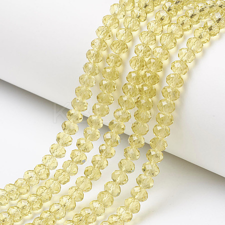 Glass Beads Strands EGLA-A034-T3mm-D03-1