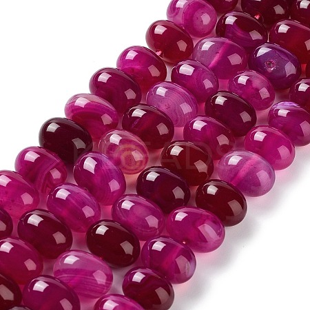 Natural Agate Beads Strands G-G021-03A-09-1