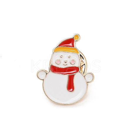 Christmas Enamel Pins JEWB-H033-02B-G-1