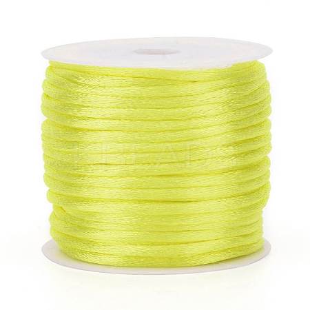 Nylon Satin Rattail Cords NWIR-L006-1mm-12-1