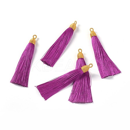 Nylon Tassel Big Pendants FIND-F008-F02-1