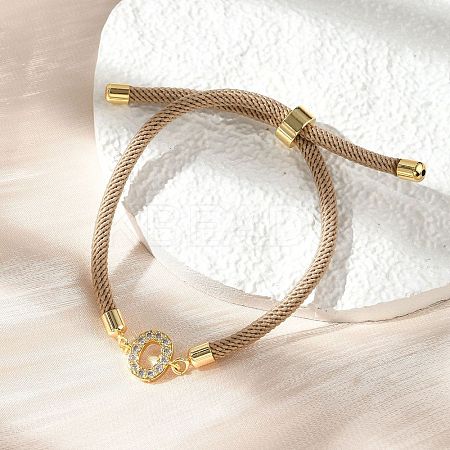Adjustable Nylon Cord Bracelets BJEW-C096-01G-15-1