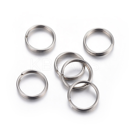 Tarnish Resistant 304 Stainless Steel Split Rings A-STAS-P223-22P-07-1