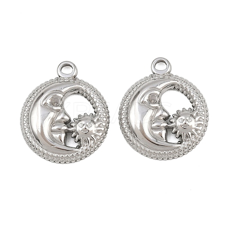 304 Stainless Steel Pendants STAS-L303-12P-1