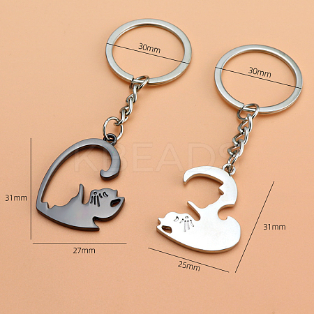 Alloy Couples Keychain LS-KEYC-PW0002-078E-1