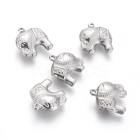 Tarnish Resistant 304 Stainless Steel Charms STAS-I105-44P-1