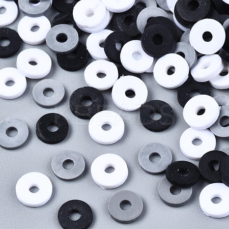 Handmade Polymer Clay Beads CLAY-T019-02B-03-1