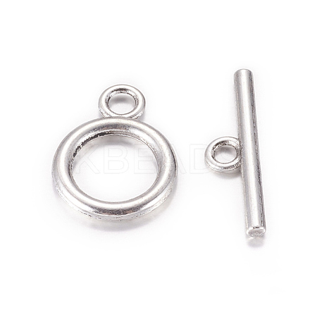 Tibetan Style Alloy Toggle Clasps LS-LF0273Y-1